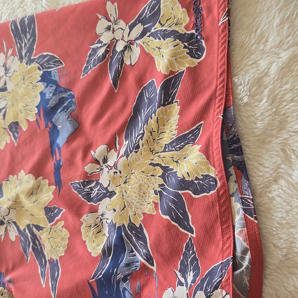 Floral Red Patagonia Swim Shorts - Picture 5 of 12